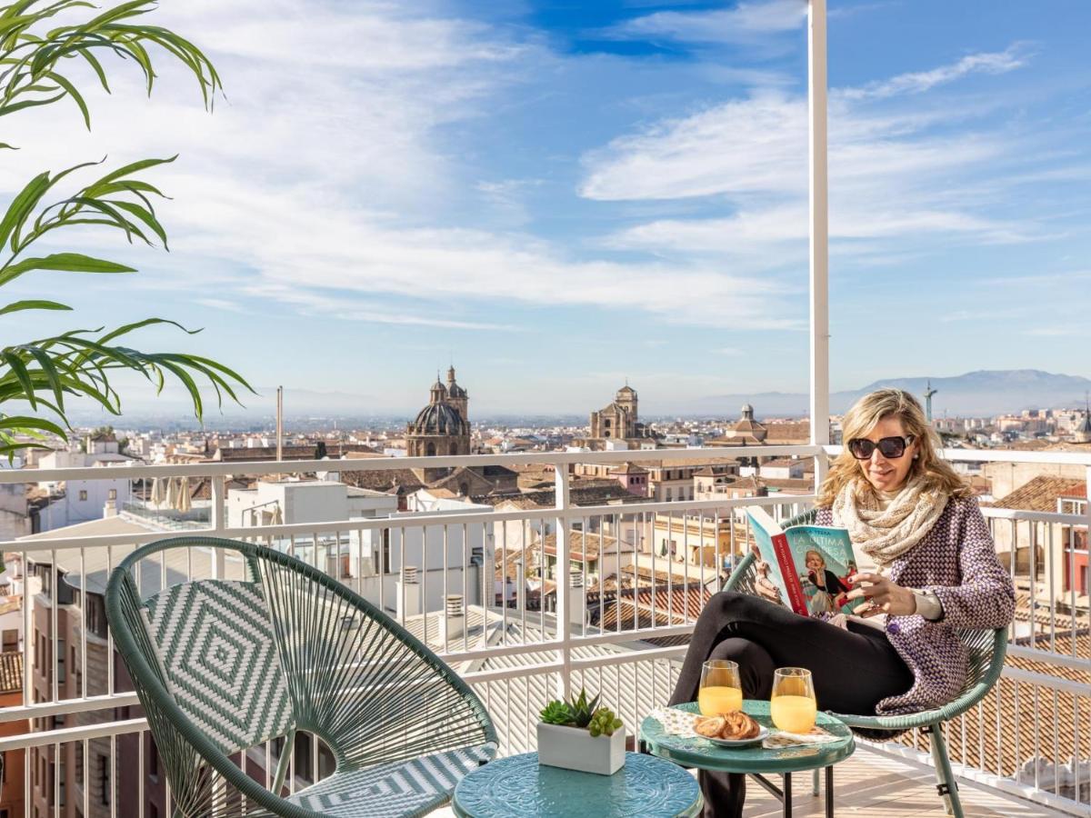 شقة Luxury Alhambra Penthouse Collection Gran Via غرناطة المظهر الخارجي الصورة