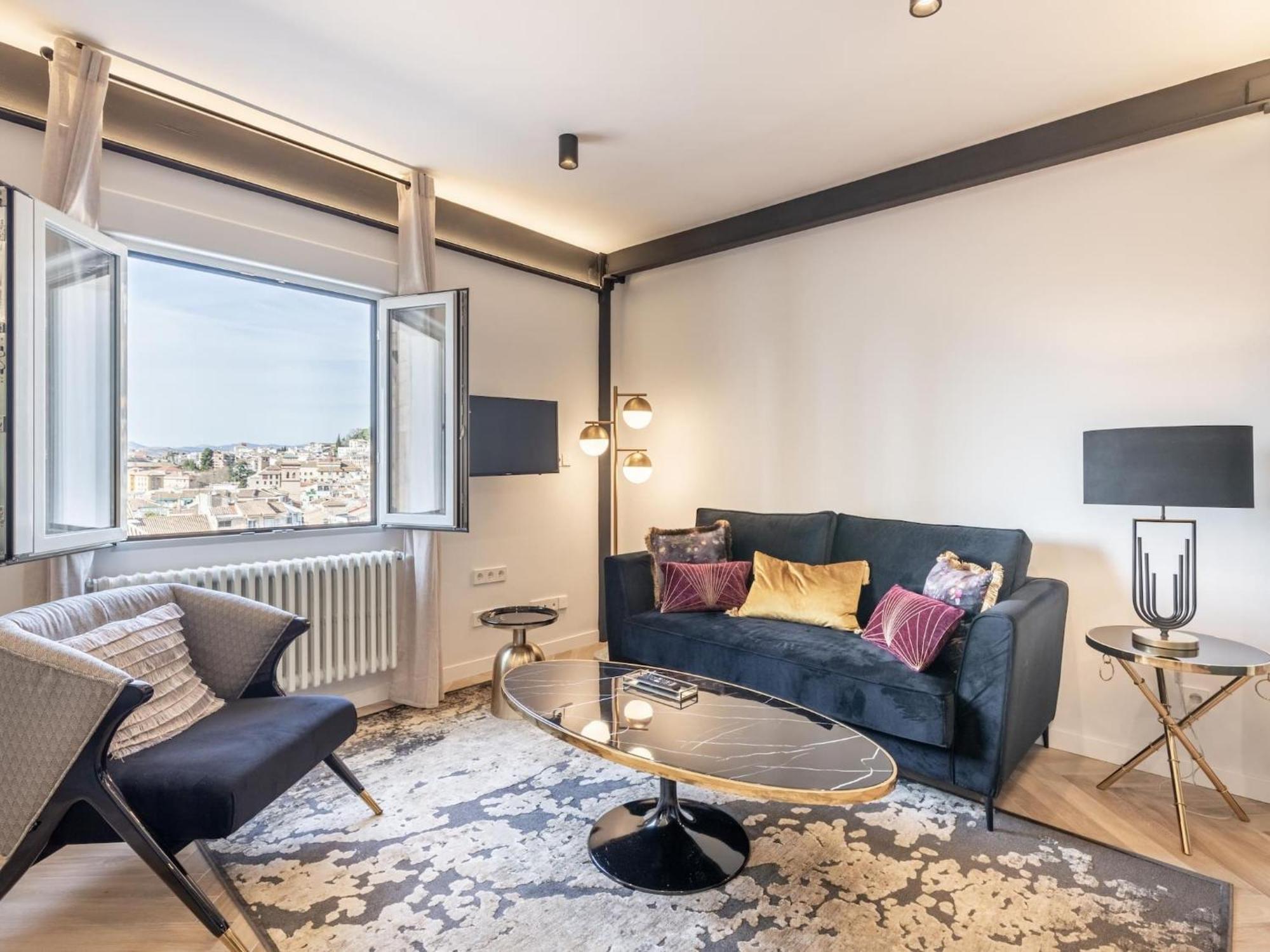شقة Luxury Alhambra Penthouse Collection Gran Via غرناطة المظهر الخارجي الصورة