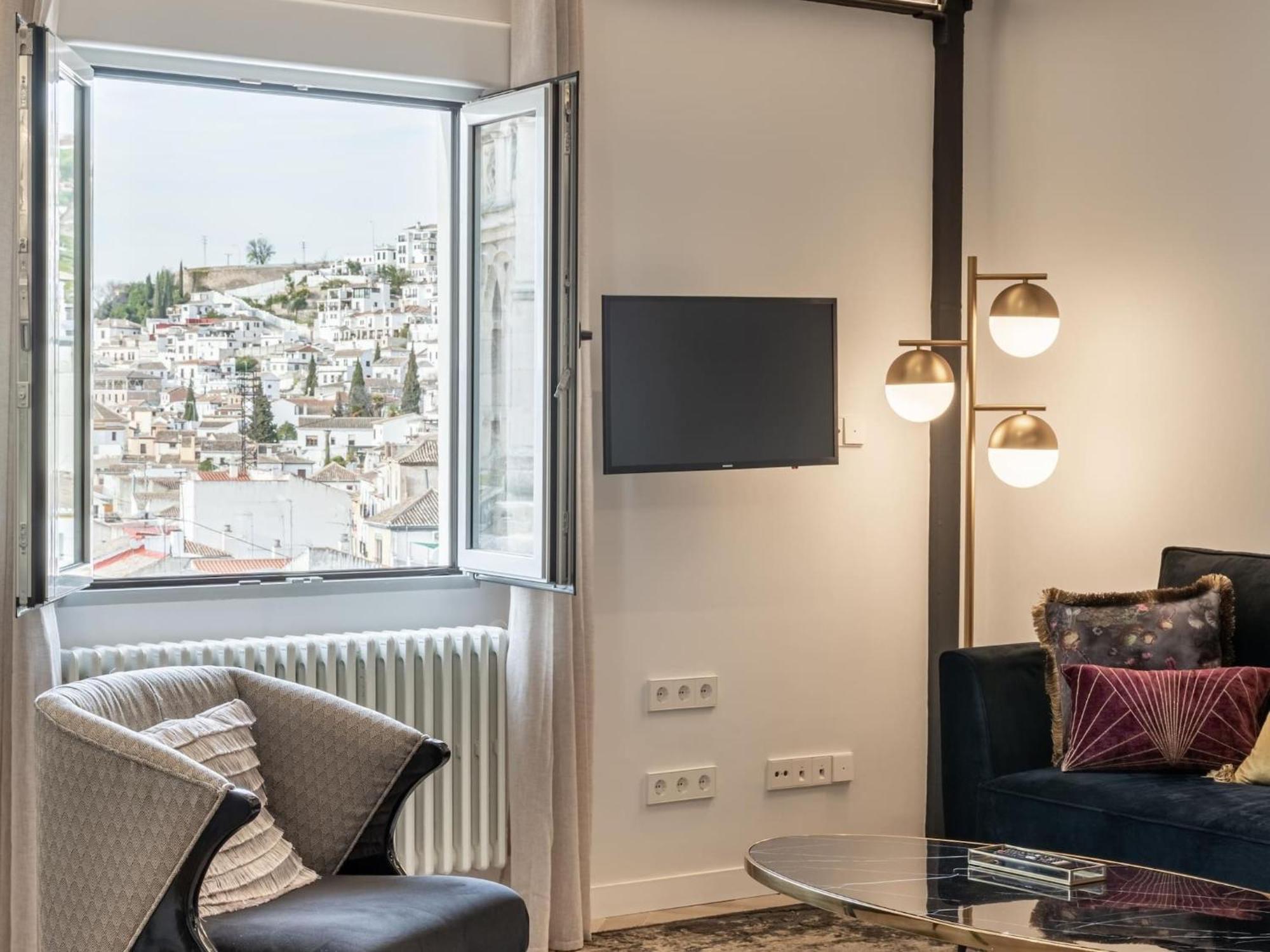 شقة Luxury Alhambra Penthouse Collection Gran Via غرناطة المظهر الخارجي الصورة