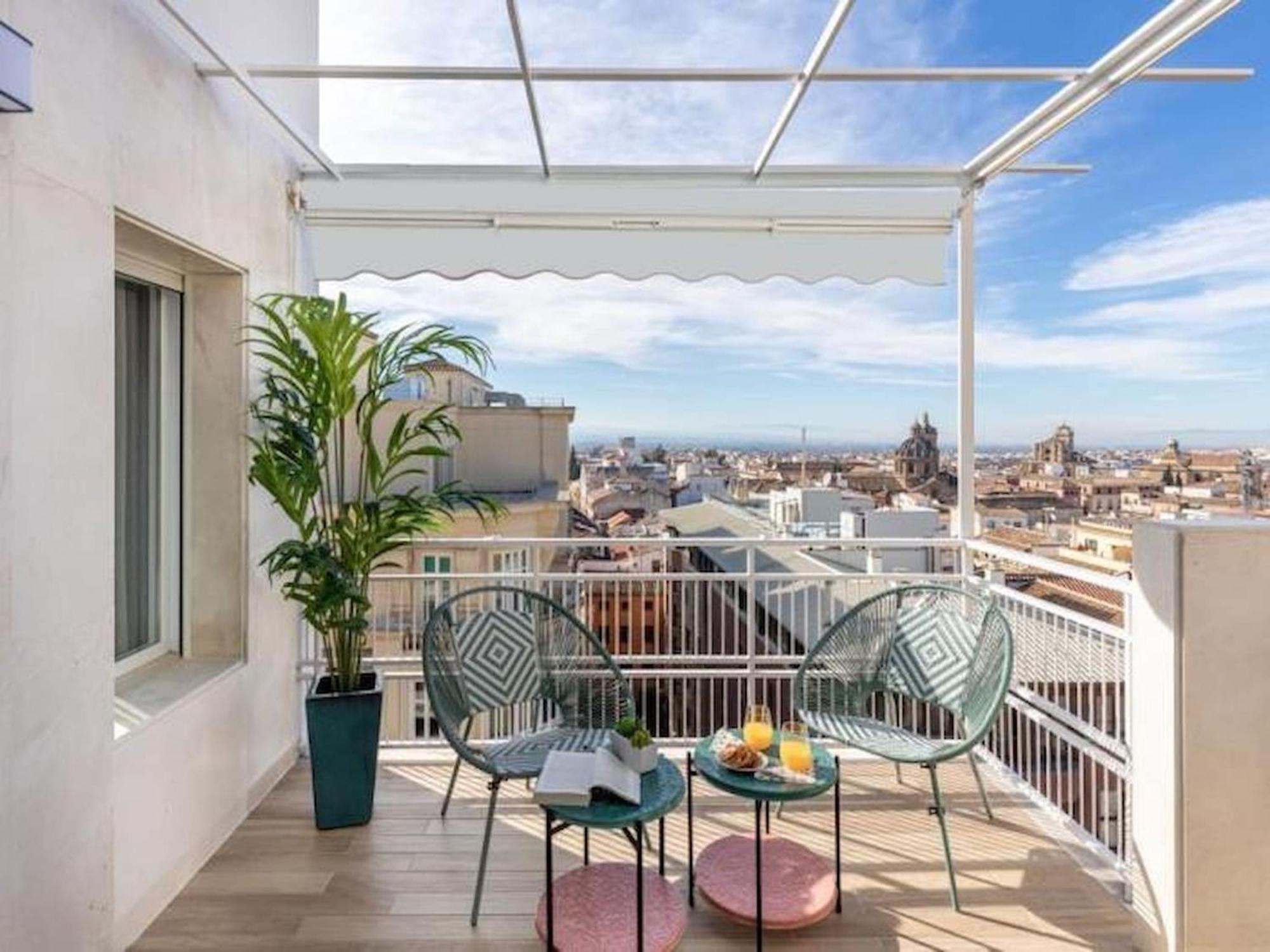 شقة Luxury Alhambra Penthouse Collection Gran Via غرناطة المظهر الخارجي الصورة